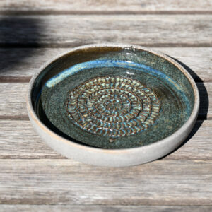 Fokhagymareszelő szürke zöldeskékkel