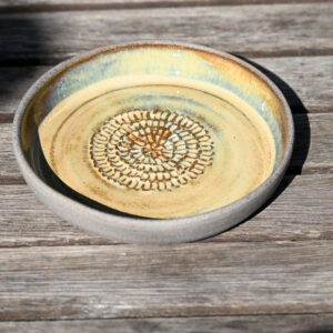 Fokhagymareszelő kékes zöldes barna