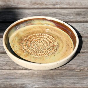 Fokhagymareszelő kékes barna zöld