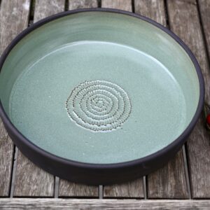 Nagy méretű fokhagymareszelő fekete és zöld