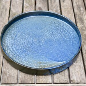 Pitesütő tál kék